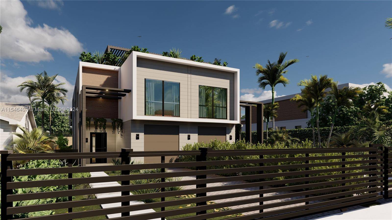 This contemporary townhouse design new construction is truly one of a kind.