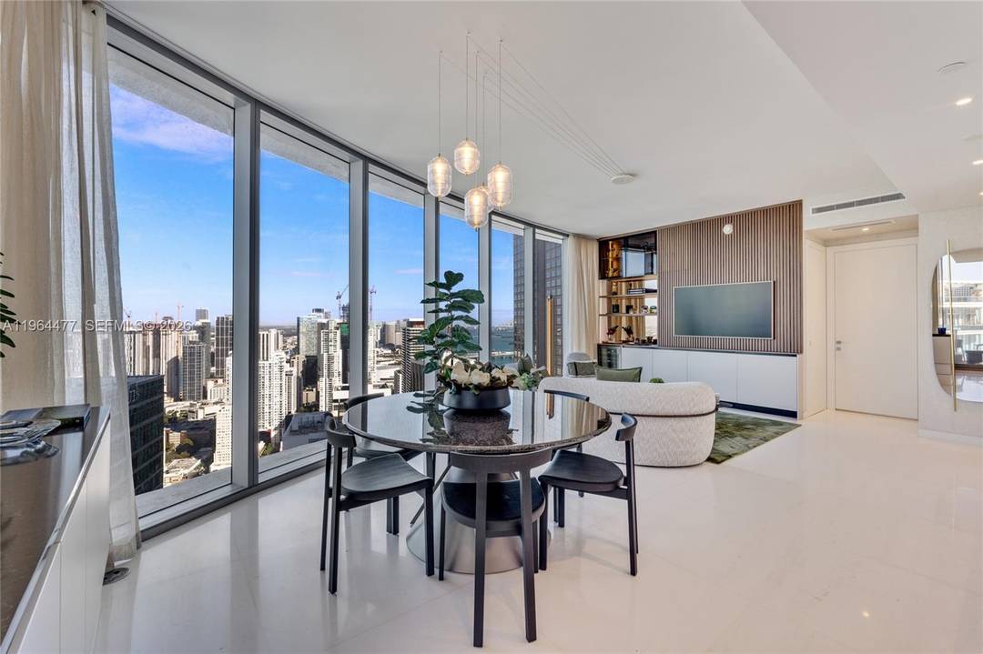 Enjoy elevated design and exceptional privacy from the 50th floor of Aston Martin Residences.