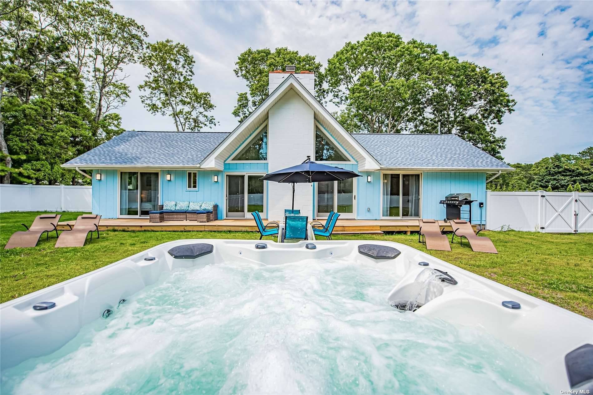 Lovely renovation on this 3 bedroom, 2 bath ranch.
