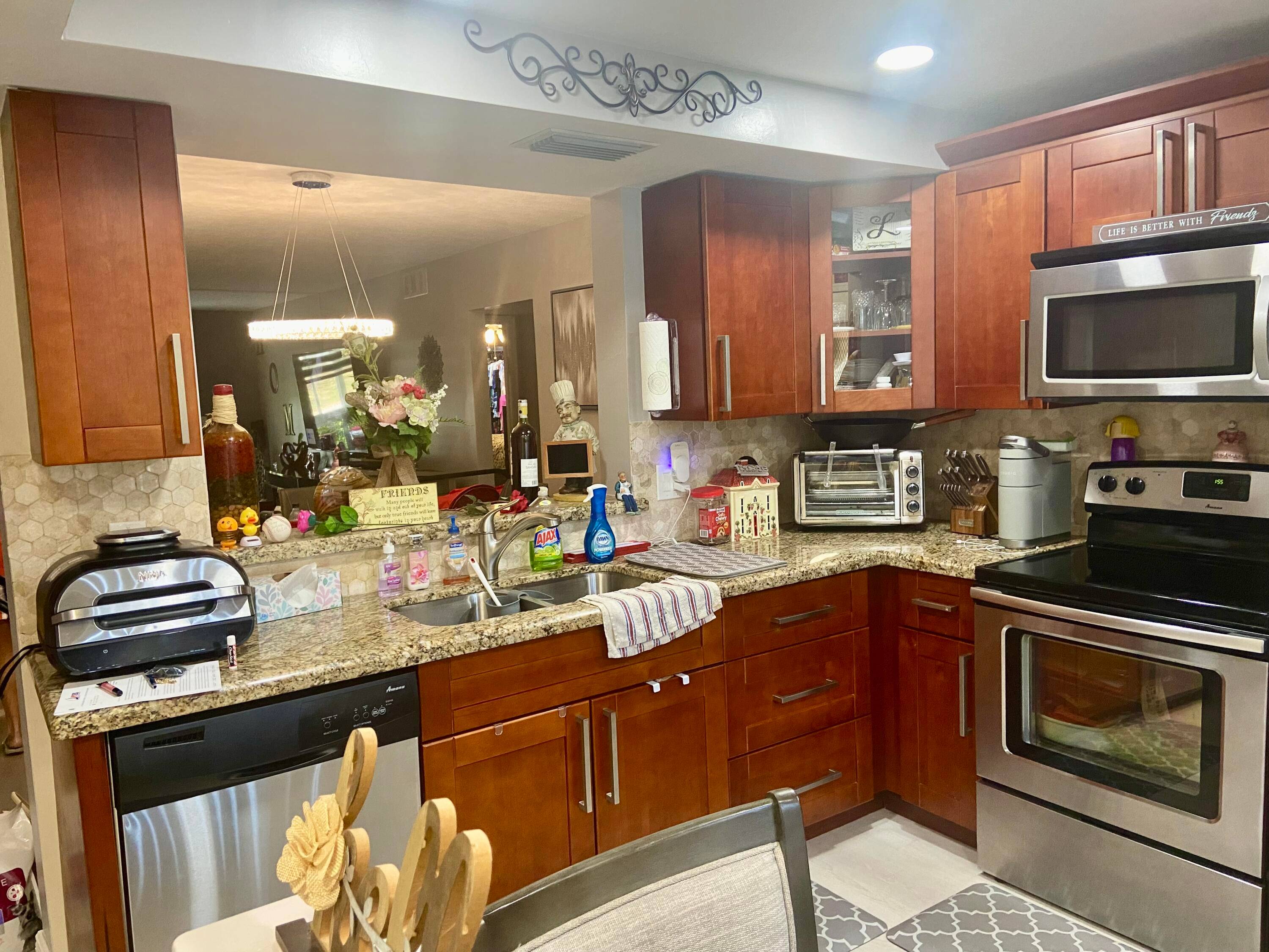 Beautiful two bedroom two bath ground floor condo in the amazing over 55 community of Wynmoor.