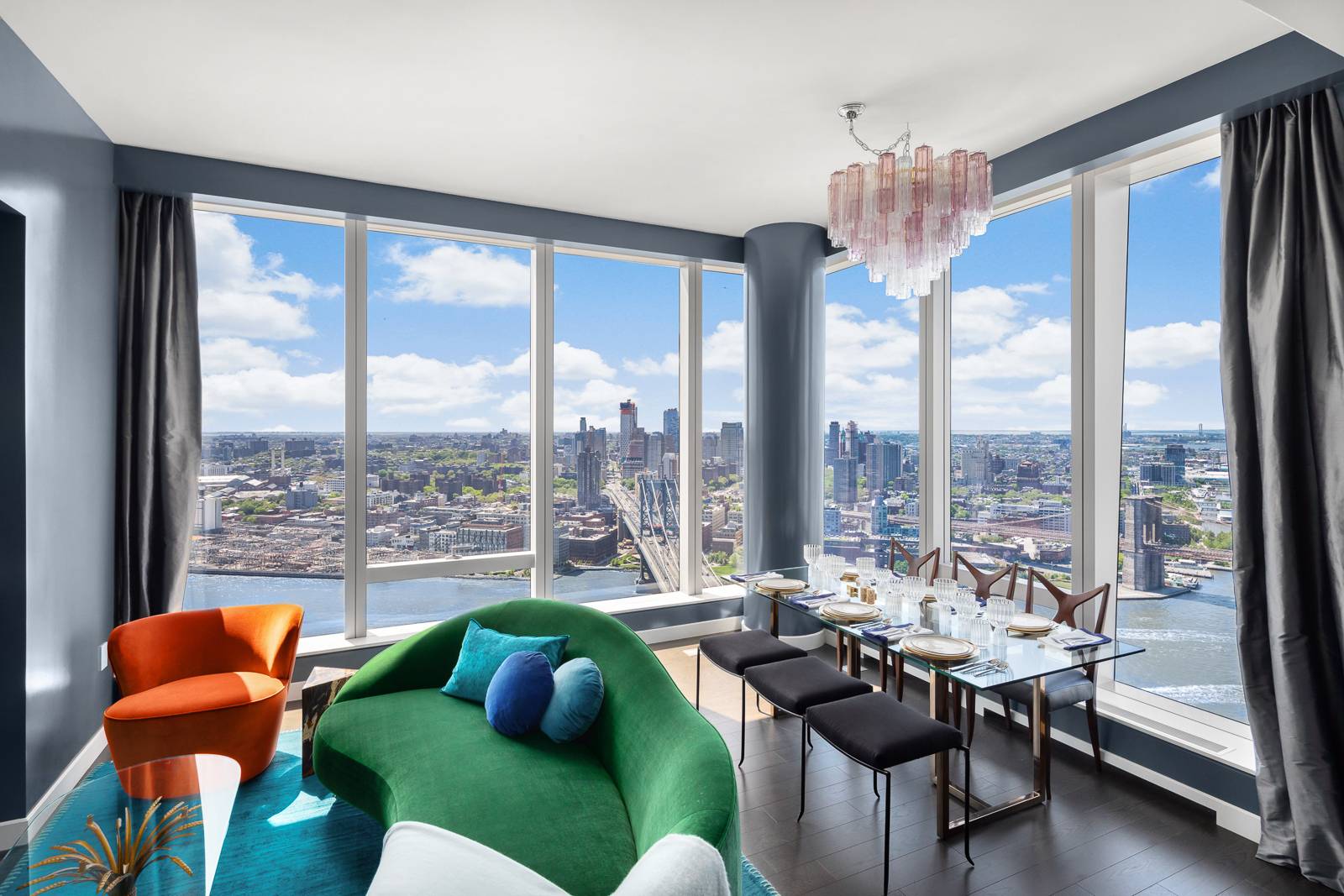 Virtual tours available. We have the ability to share residence tours, views, finishes, floor plans, and amenities.