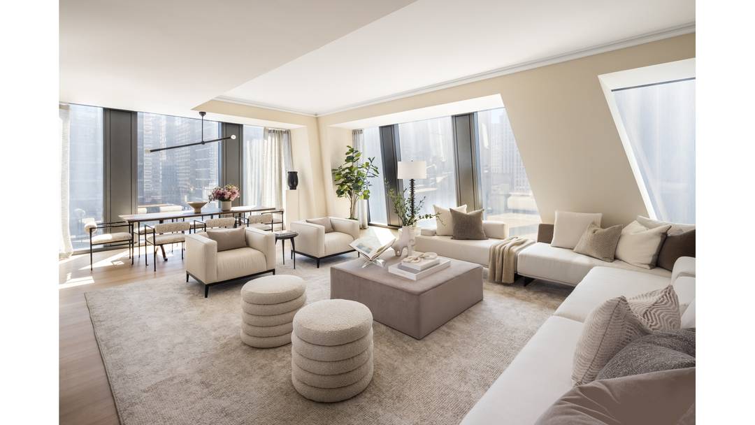 Combining superb sophistication and craftsmanship with the intimate feeling of home, Residence 26C at 53 West 53 comprises 2, 178 square feet, offering two split bedrooms, two and a half ...