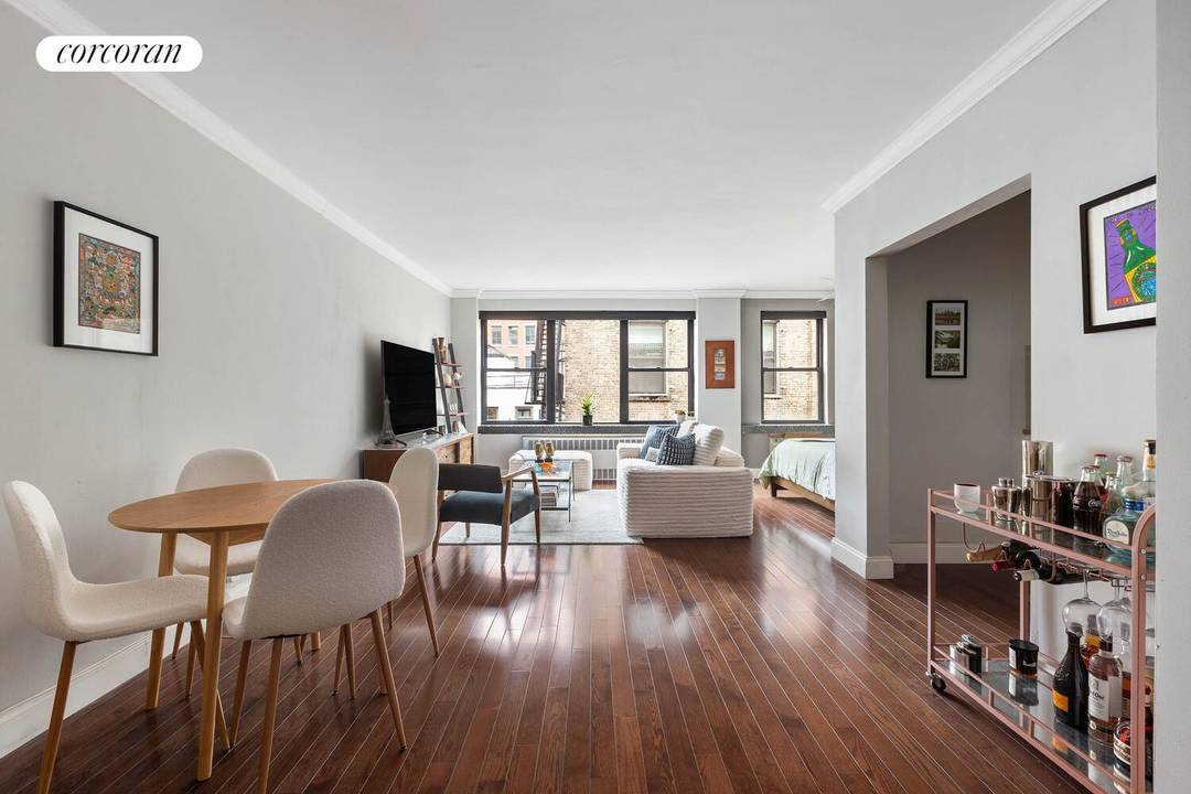 Step into this rare, tree lined, mid block full service alcove studio, easily convertible to a junior 1 bedroom coop located on the gold coast of Greenwich Village on 12th ...