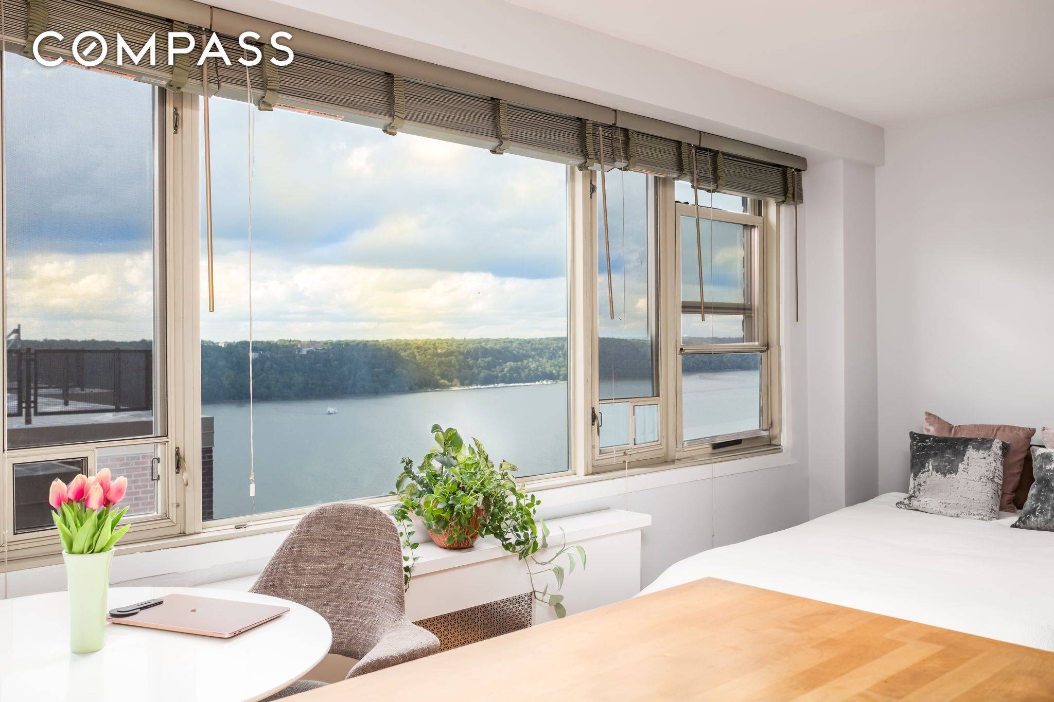 If an abundance of light and low maintenance fees are qualities you covet, this is the apartment that will end your search.
