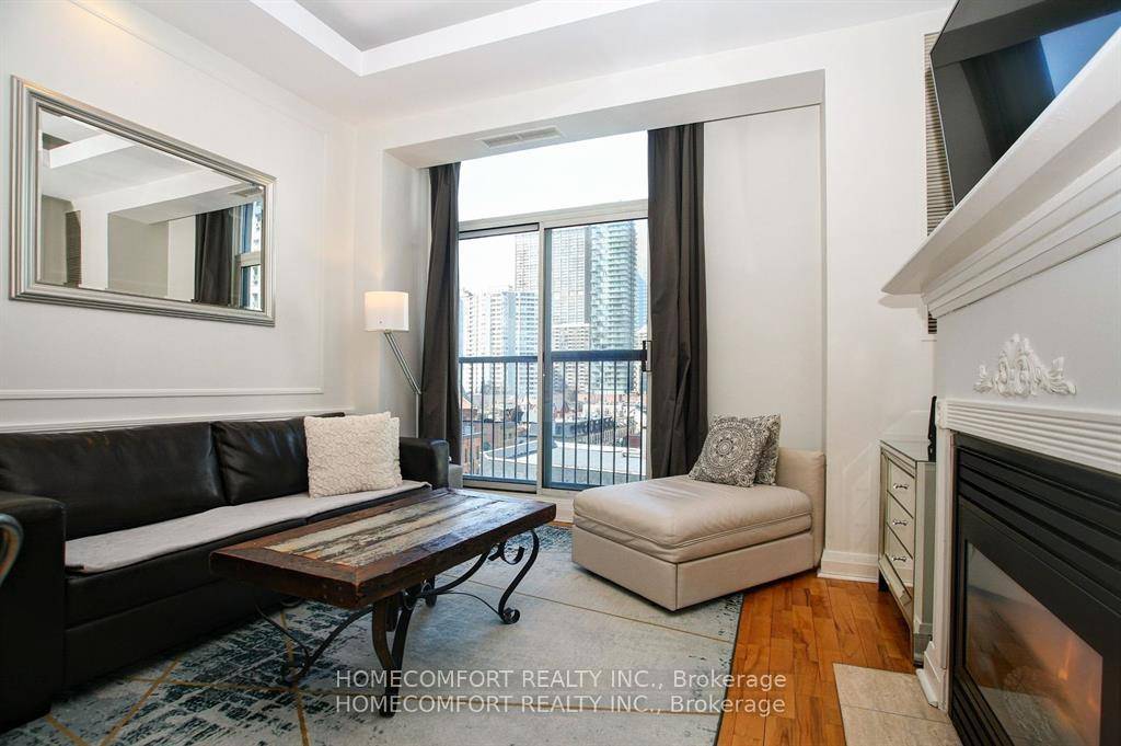 At The Corner Of Yonge And Wellesley.