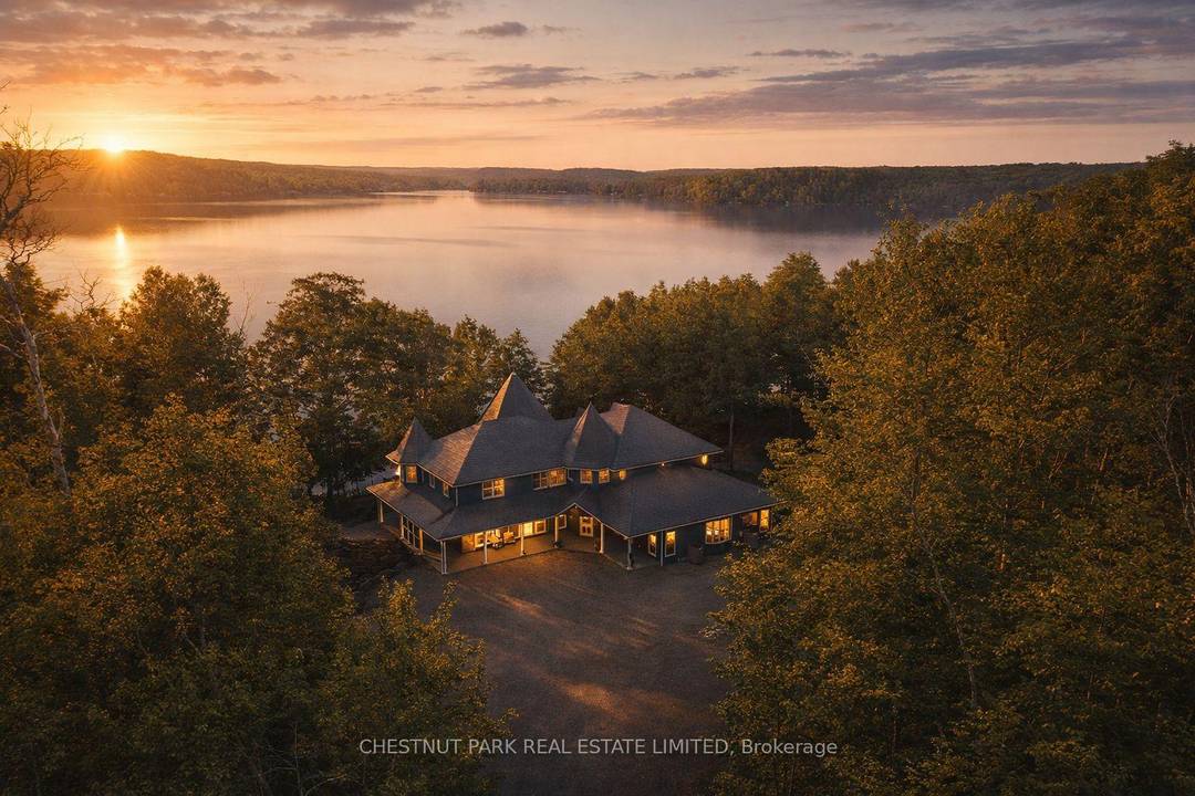 A rare offering where luxury waterfront living and premier equestrian infrastructure converge on prestigious Boshkung Lake.