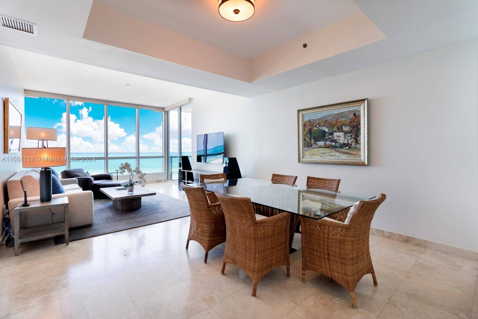 Dreamy views from this direct ocean unit with 2 bedrooms, 2 full bath and guest bath.