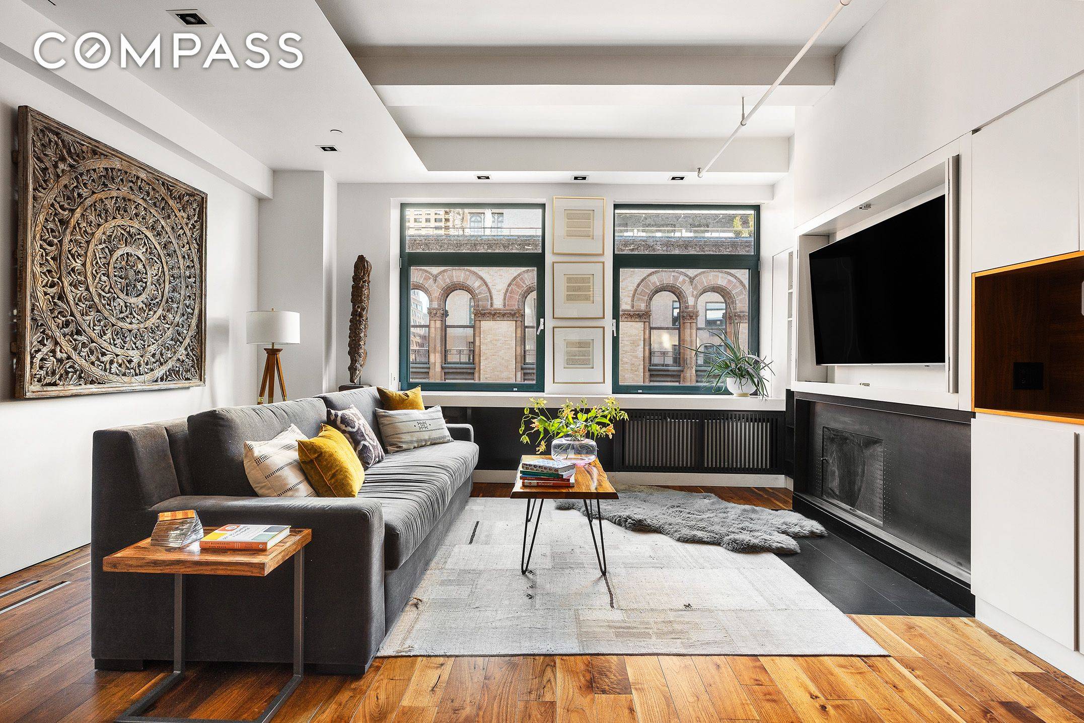 No detail has been overlooked in this sophisticated renovation by award winning RAAD Studio Architects ; from the solid walnut flooring and custom millwork throughout to the savvy hidden storage ...