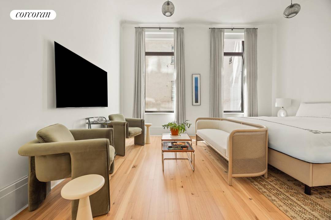 Welcome to One Prospect Park West 2G an immaculate and spacious studio nestled in a condo building like no other.