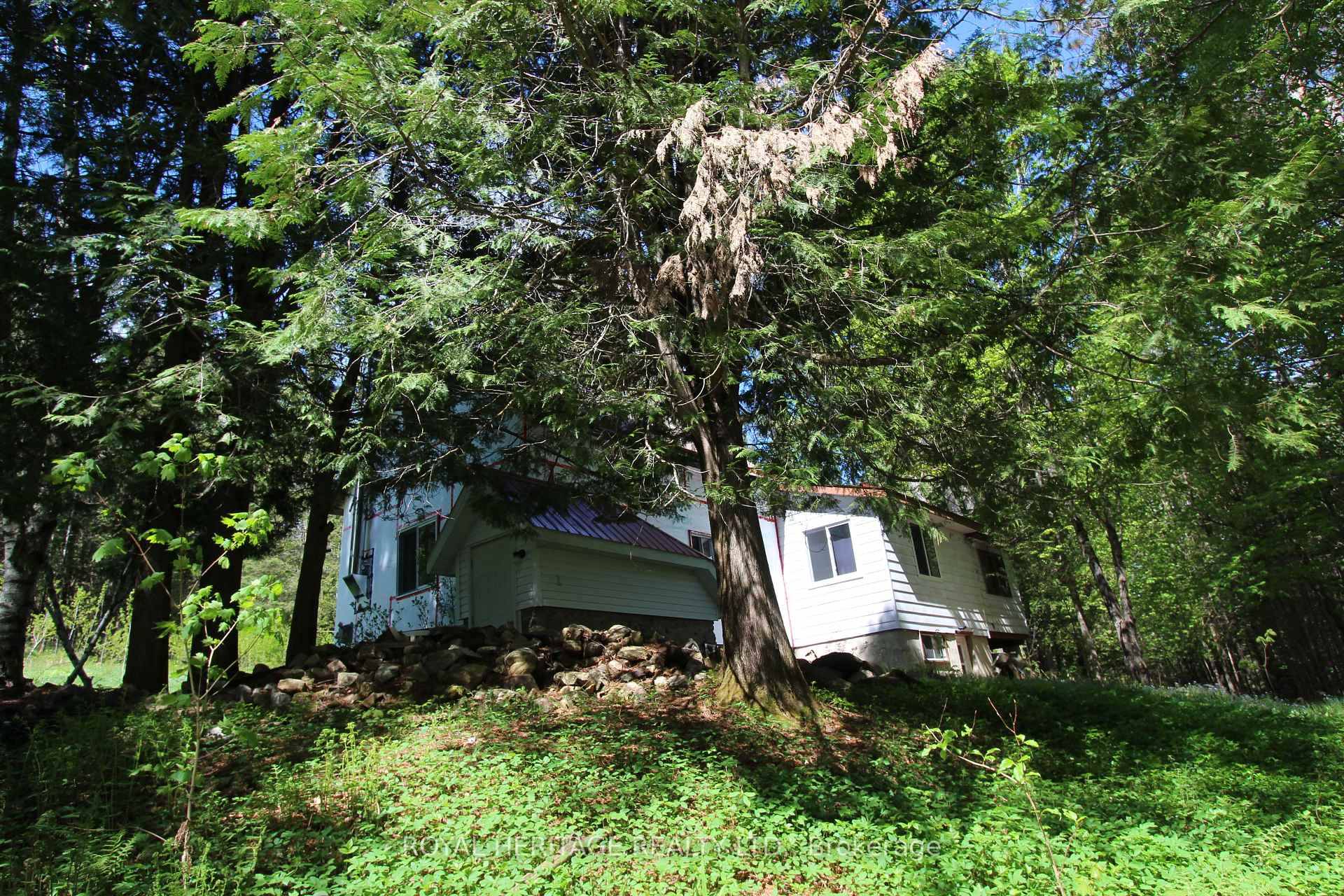 Discover a fantastic opportunity to customize this charming home, featuring over 1, 100 square feet of living space on over 9 acres of peaceful woodland in beautiful Highlands East.