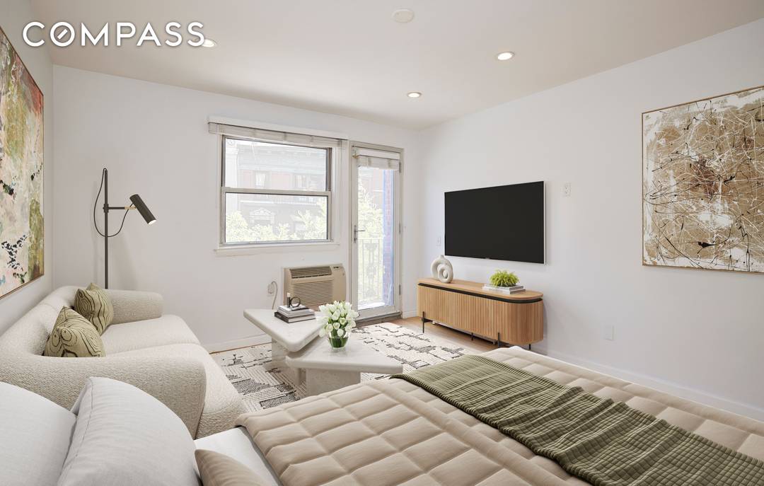 Welcome to Apartment 5L at 211 Thompson Street, a distinctive studio with a sunken living area, offering charm, functionality, and rare outdoor access in one of Manhattan s most iconic ...