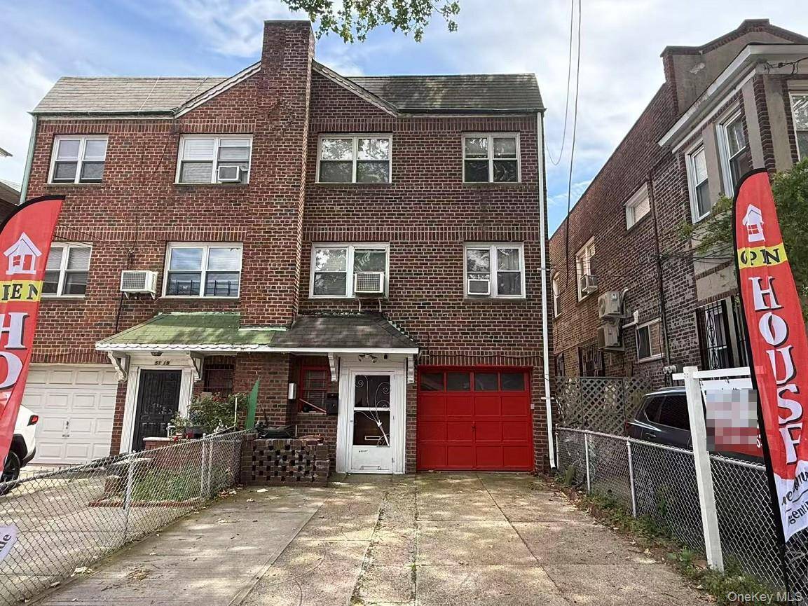 Elmhurst Prime location legal 2 family house.