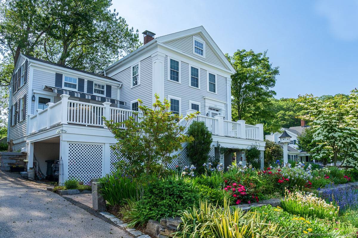 Mystic waterfront treasure is a rare opportunity for one of Mystic's premier properties.