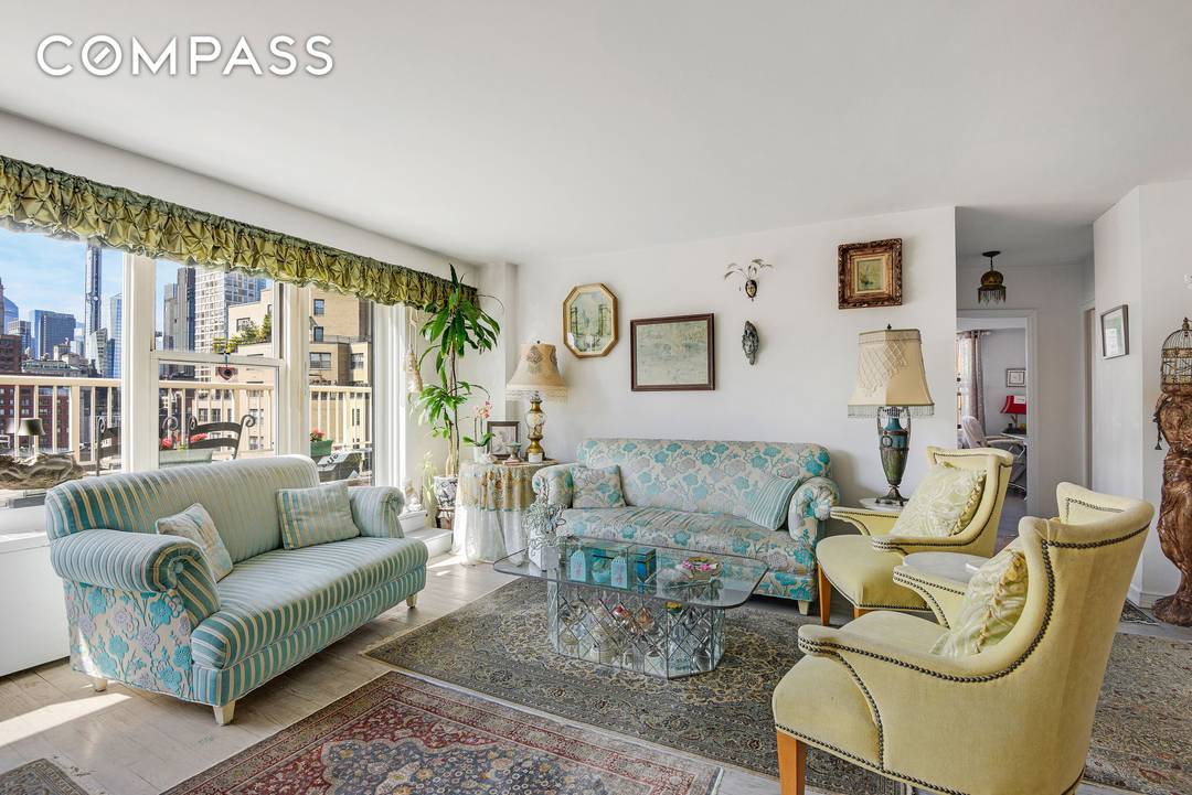 Welcome to Residence 18C at 305 East 24th Street a bright and spacious 2 bedroom, 2 bathroom home featuring a smart five room layout.