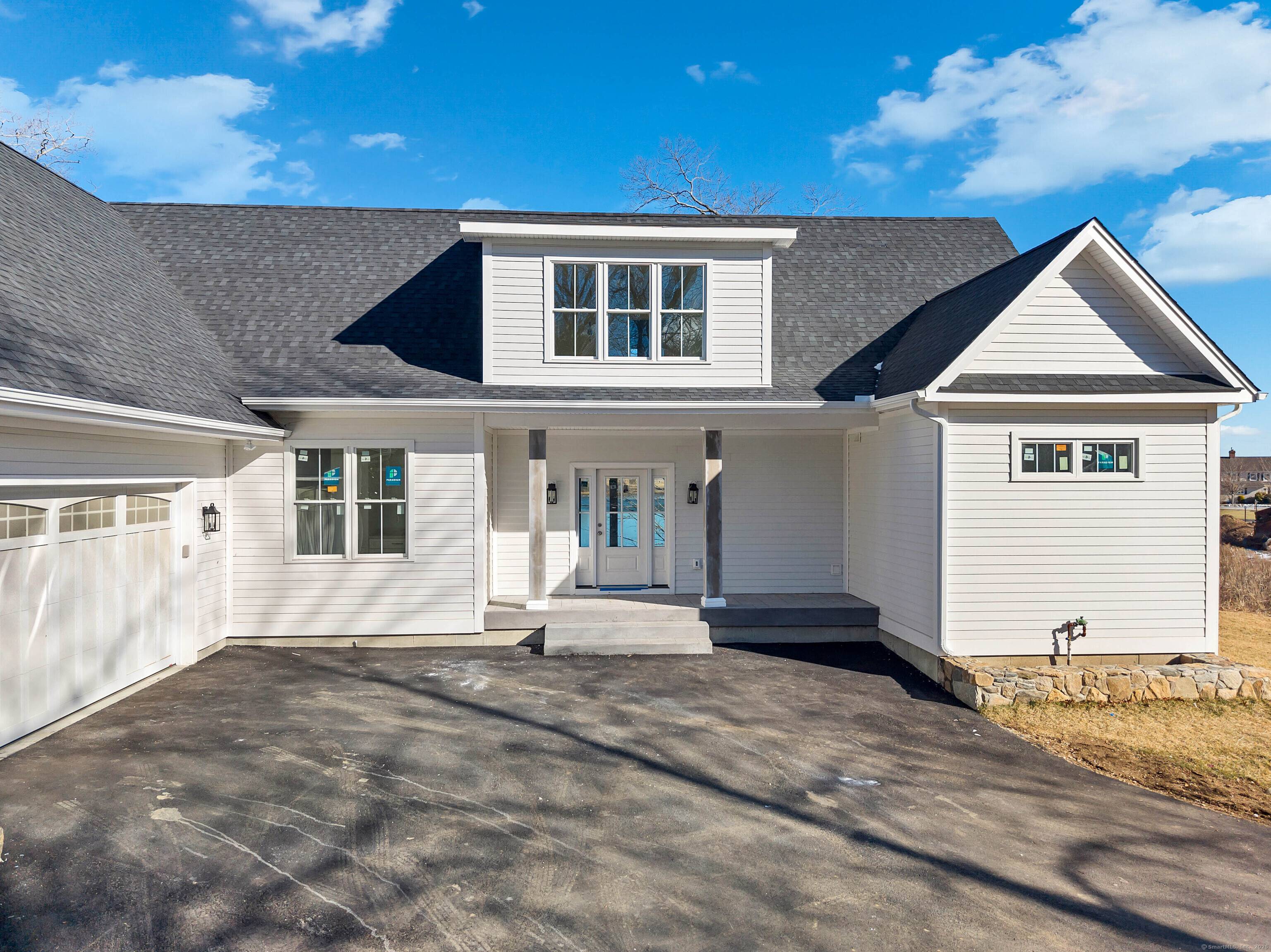 Our Newest Custom Waterfront Home w a neighborhood dock in Bakers Cove.