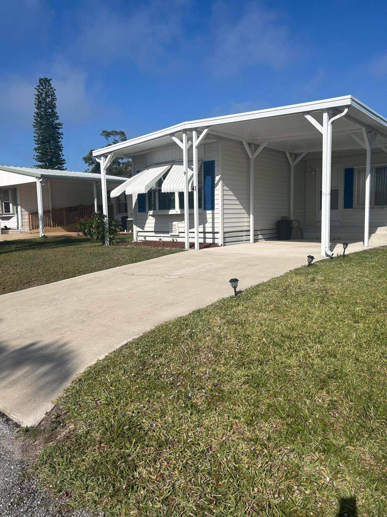 HIS is a manufactured home in a 52 and over community.