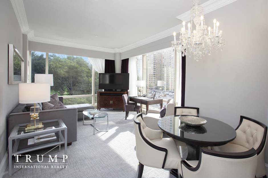 Beautiful one bedroom hotel condominium unit at Trump International Hotel offering a flexible owner use policy.