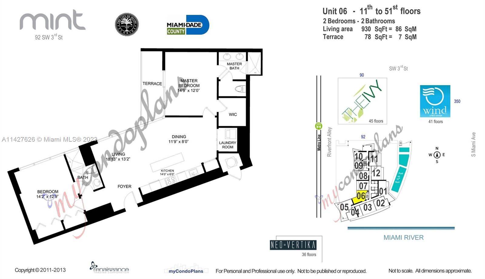 Spectacular 2 bed 2 bath unit on the 38th floor with amazing open view with 1 assigned parking.