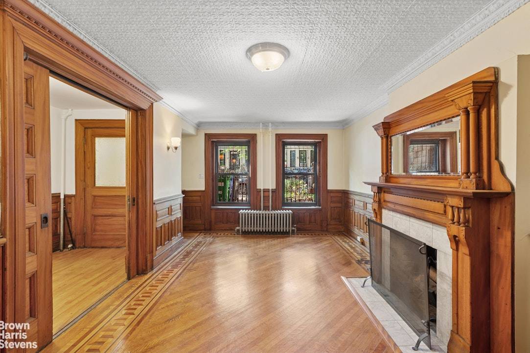 Set on a gorgeous tree lined street in Historic Park Slope, 483 14th Street, Garden, is the perfect blend of original details and functionality, with a lavish private backyard.