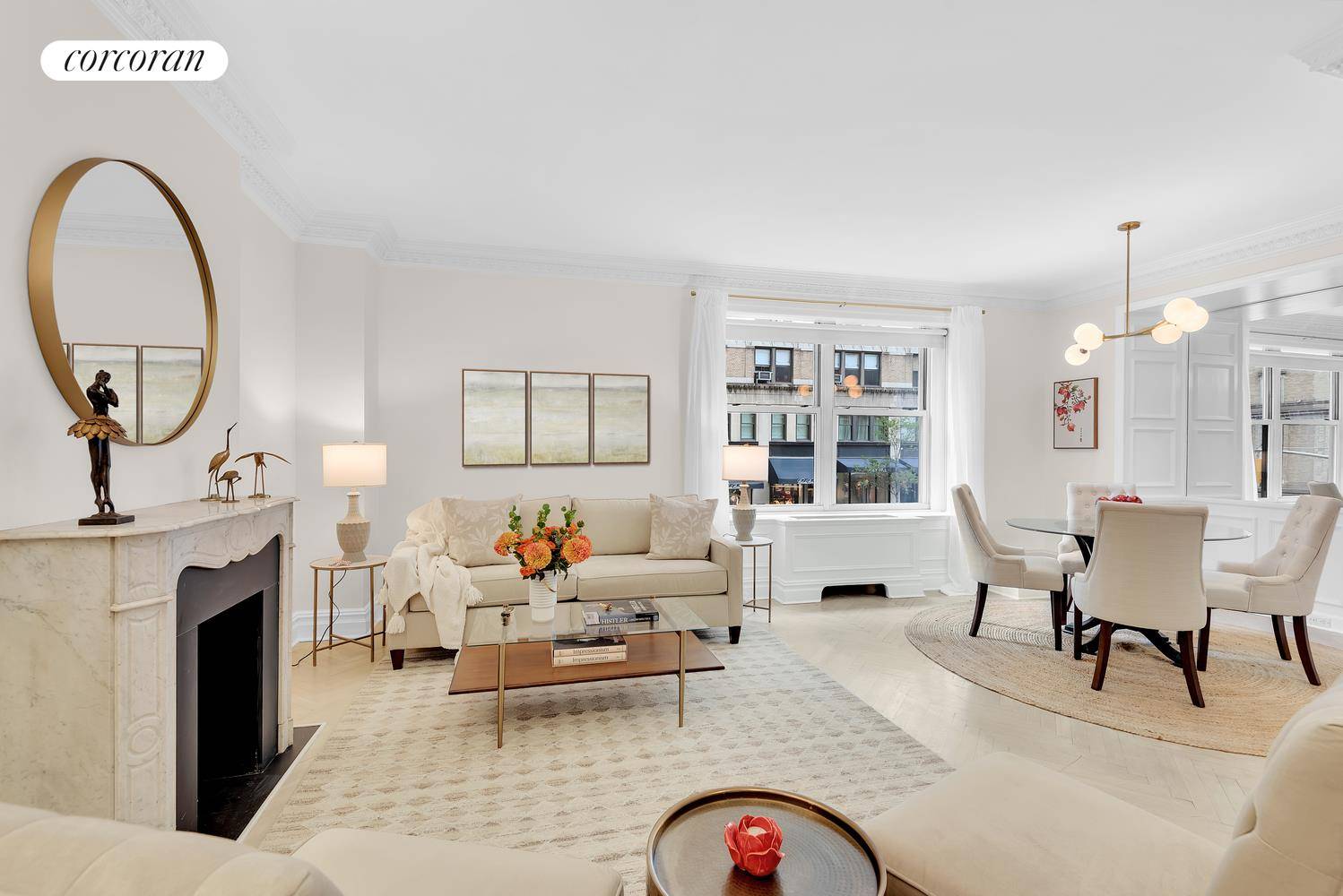 Located in the heart of Carnegie Hill on the Upper East Side's 'Gold Coast', overlooking Madison Avenue and one block from Central Park, this beautiful and bright, two bedroom, two ...