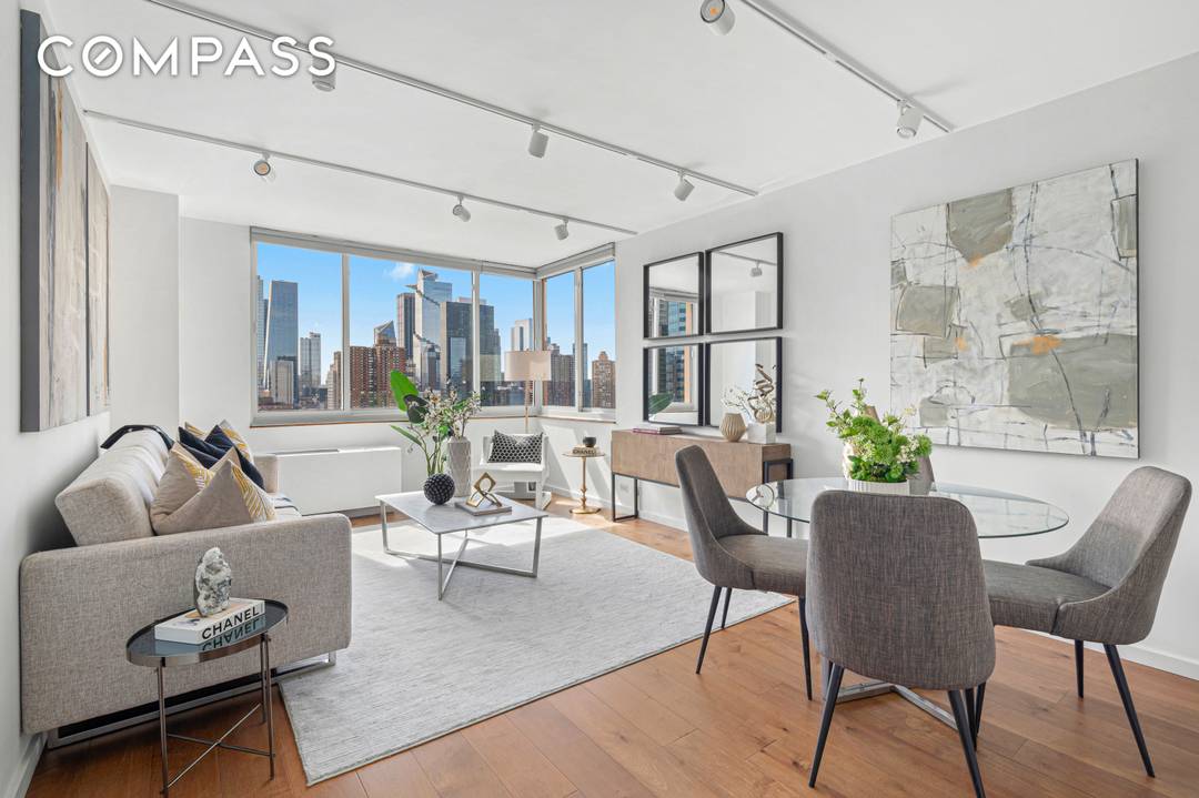 Soaring Above Manhattan Luxury Condo Living with Iconic Views Perched high above Manhattan in the iconic Two Worldwide Plaza, this exceptional one bedroom residence offers a commanding vantage point with ...