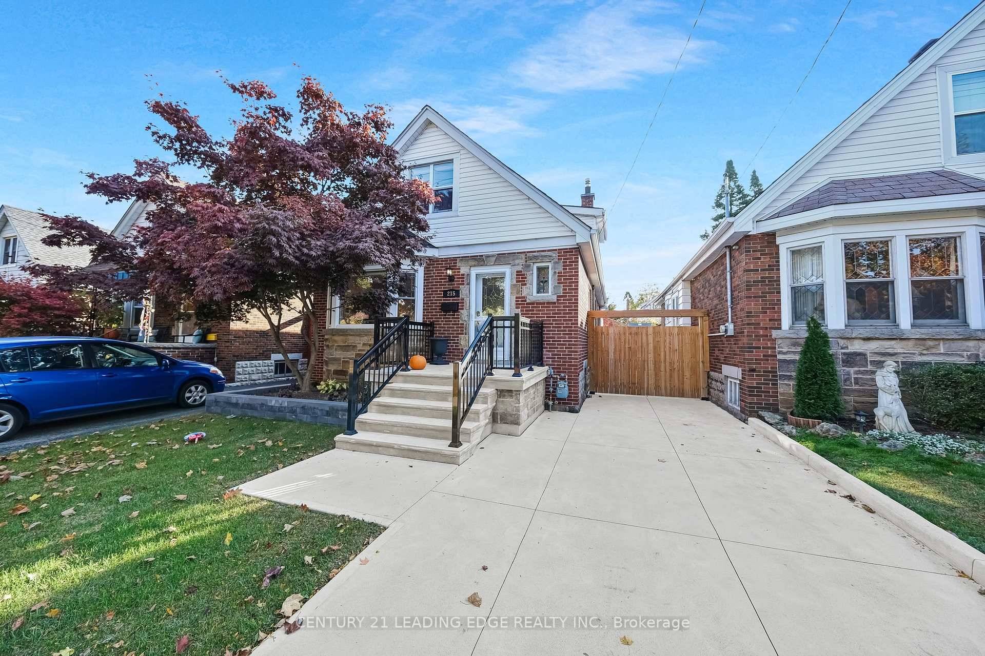 A picturesque 1. 5 storey home in a tree lined neighborhood awaits !