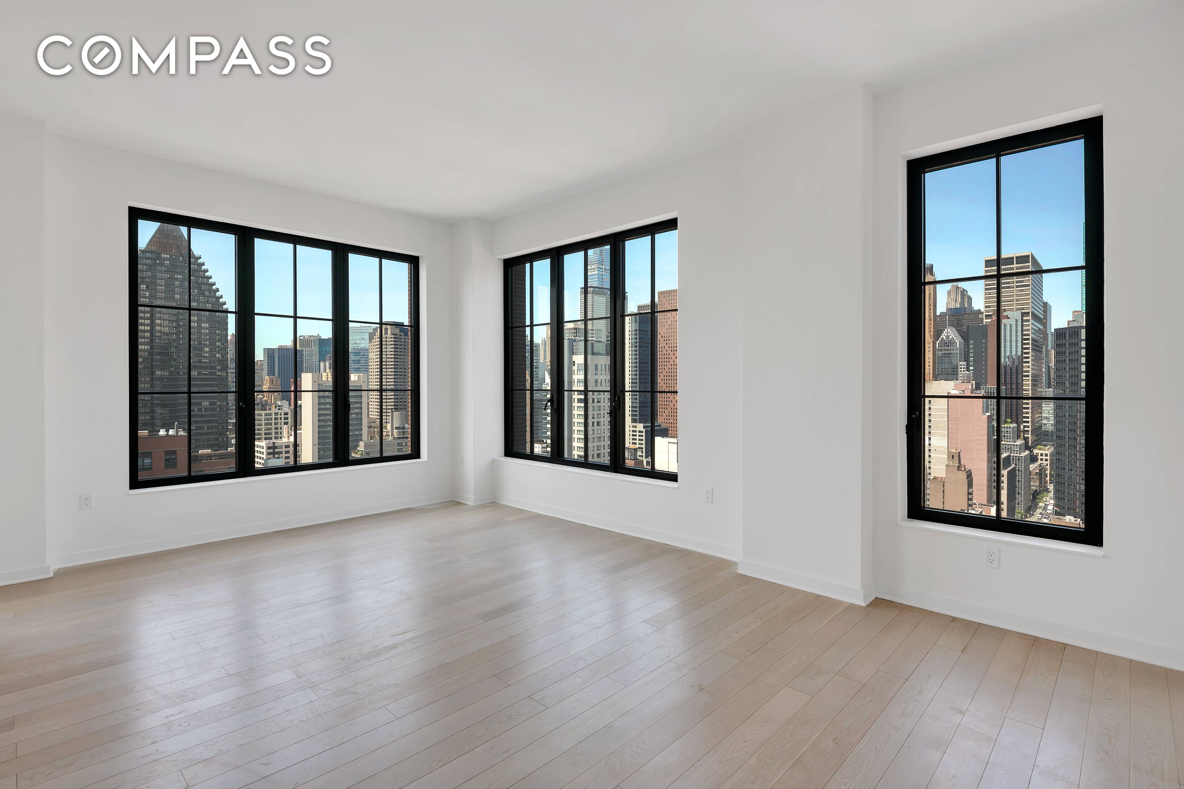 The 270 degree views of the city from the 25th floor of The Sutton are just the beginning for Apartment 25H.