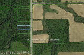 2 lots combined to make just under 3 acres to enable to build a single family home with a set of plans.
