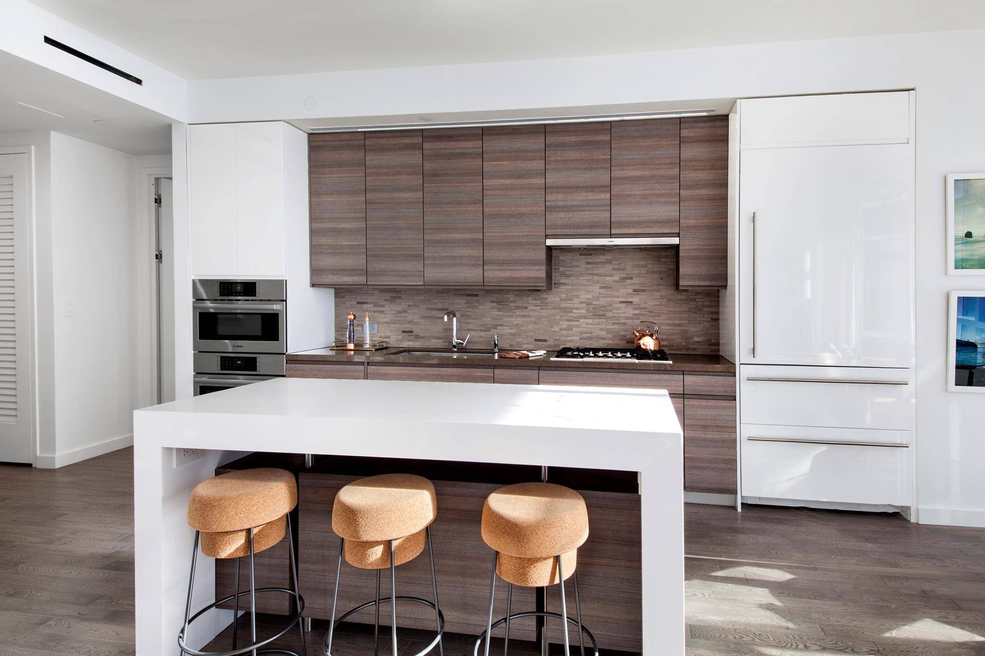 Perfectly positioned at the intersection of the Upper Westside and South Harlem, this elegant corner three bedroom, three bathroom condominium is part of a boutique building with just 49 units, ...