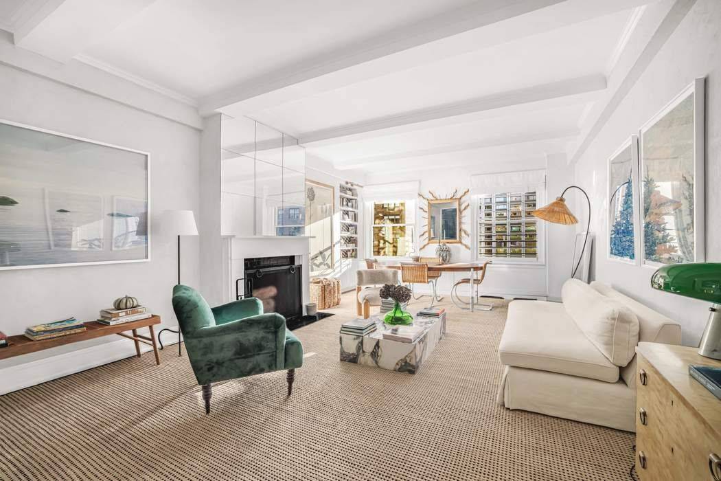 Mint condition, prewar 8 into 7 room residence situated in an intimate, full service cooperative on a prime, sun drenched block of East 72nd Street.