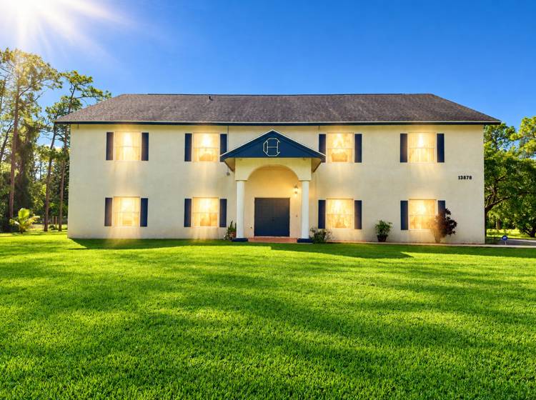 NO HOA, Pool, Ample Parking, 5400 SQ FT, Impact Glass, Move in Ready.