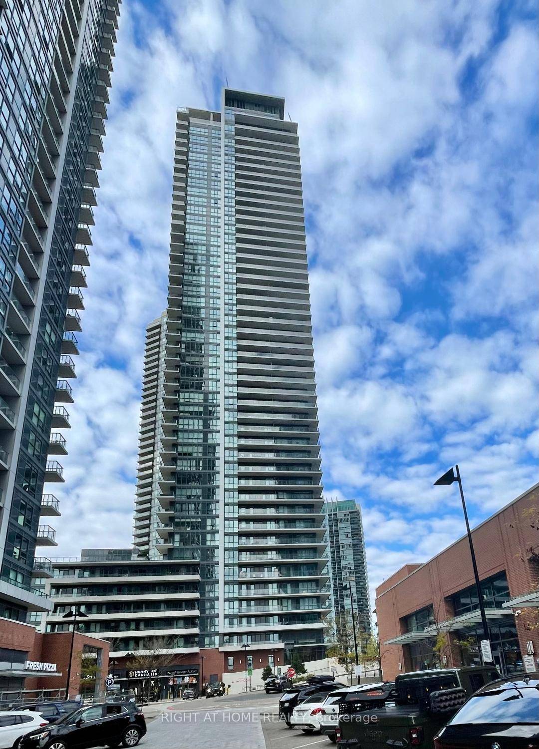 East facing 1 bed plus study condo with one balcony, one storage locker, and one parking spot by the elevator on P4.