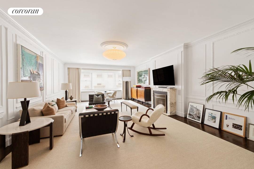 Experience the epitome of sophisticated urban living in this distinguished cooperative, Residence 7E on Fifth Avenue's Upper East Side.