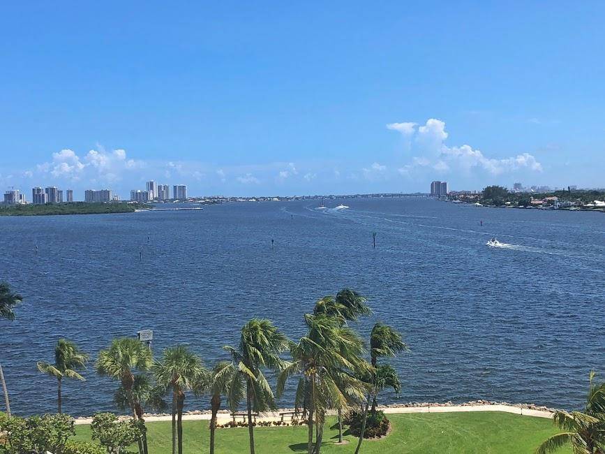 Beautiful 2BR 2BA unit features a timeless, cool coastal style that enhances the stunning water views from every room.