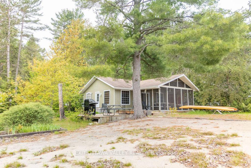 A true gem on the Ottawa River, this exceptional beachfront property features TWO fully furnished, beautifully finished cottages nestled on a white, sandy shoreline with breathtaking views and endless recreation ...