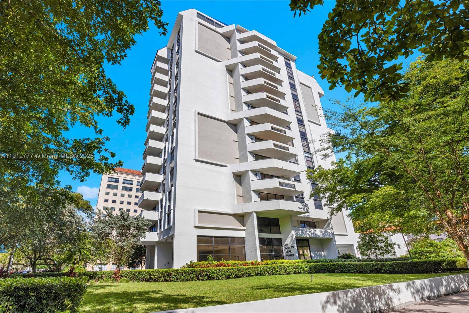 Experience Coral Gables living from this high floor residence at Gables Park Tower, where comfort meets convenience in the heart of The City Beautiful.