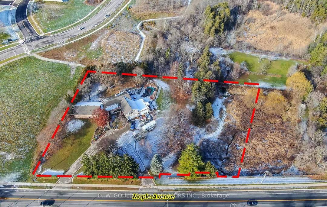 1. 85 acre of Prime residential redevelopment lot, across from Golf course near Trafalgar in Georgetown.