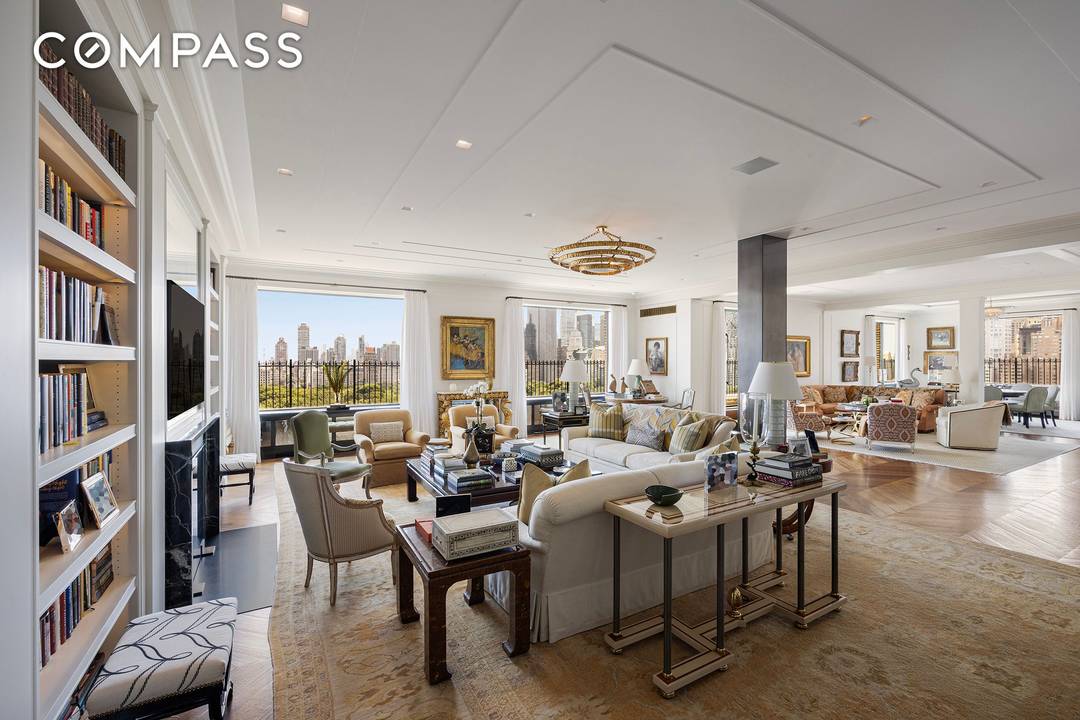 A true masterpiece in the sky, this mint condition, penthouse duplex spans over approximately 5, 000 square feet of interior space and an additional 2, 200 square feet of private ...