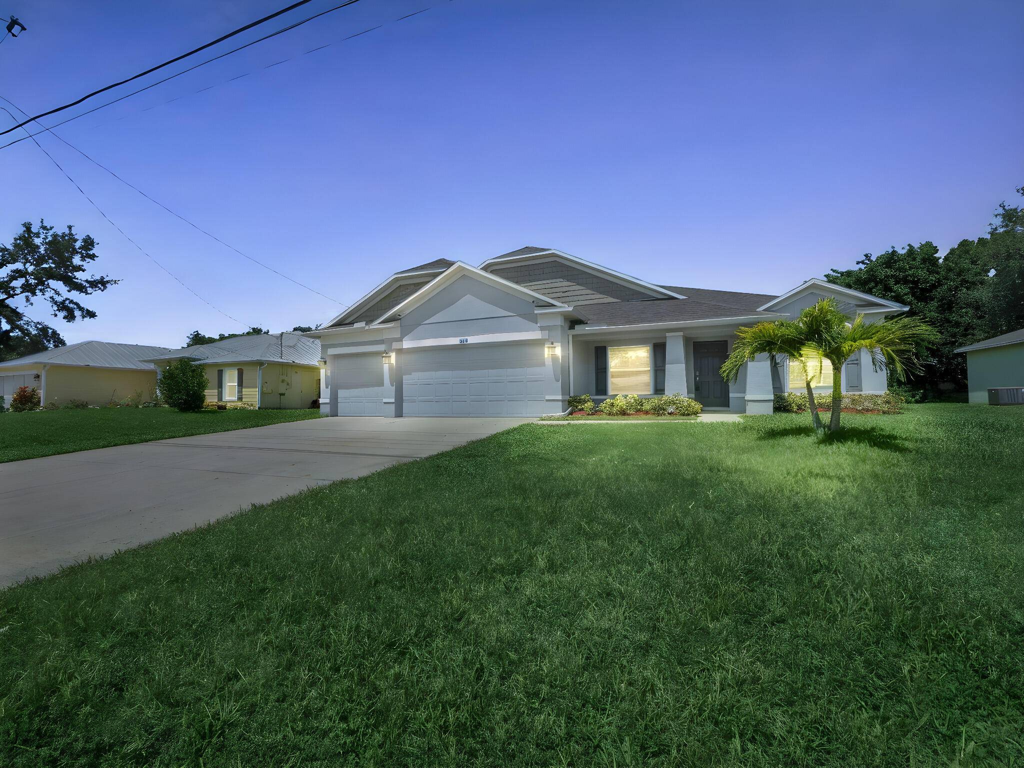Welcome to this beautifully crafted 4 bedroom, 3 bathroom Flex Room and 3 car garage CBS home, built in 2022 and thoughtfully designed for modern living.