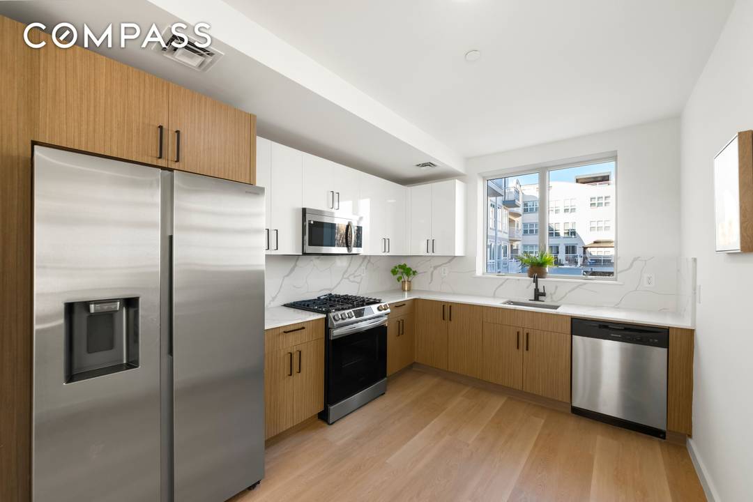 Parking Included Welcome to this rare 3 bedroom, 2 bathroom duplex residence offering 2, 168 square feet of refined living space with direct water views, set within one of Sheepshead ...