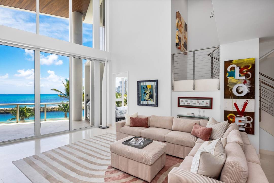 Set within the prestigious One Thousand Ocean, Beach Villa 103 is a true generational offering an irreplaceable, two level condominium whose rarity and distinction place it in a class of ...