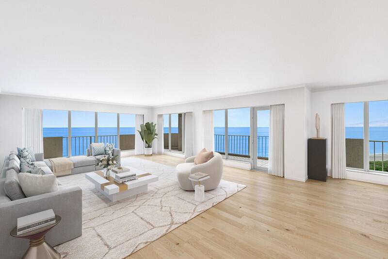 AMAZING PANORAMIC VIEWS OF OCEAN, SANDY BEACHES, INTRACOASTAL CITY LIGHTS !