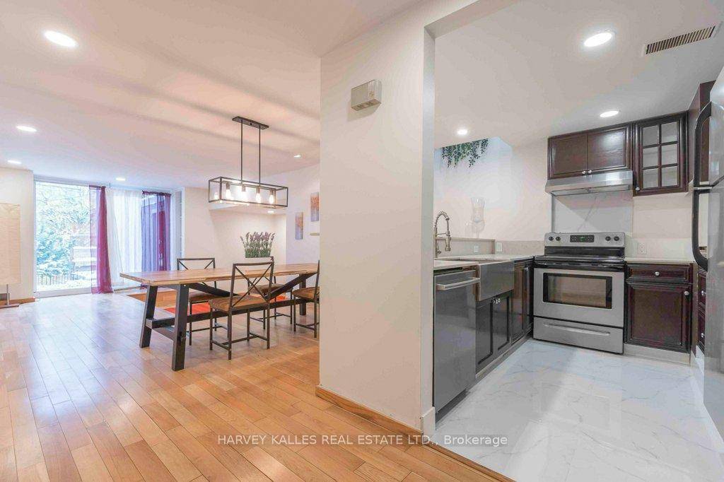 Bright amp ; Spacious Two Storey Apartment Backing onto the Rosedale Ravine, Beautifully updated residence in a prime Yonge amp ; Bloor location.