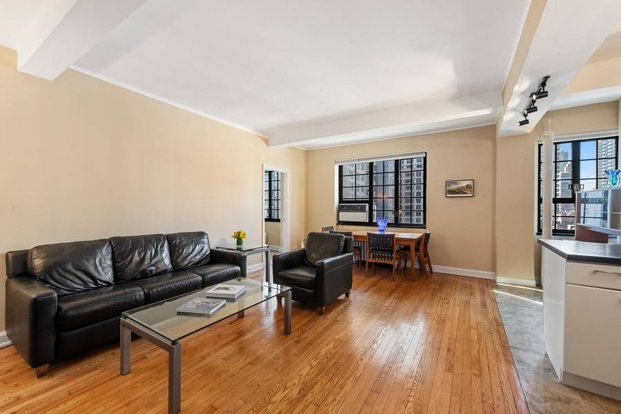 Furnished or Unfurnished, this rarely available spacious sunny and quiet one bedroom is in the heart of Murray Hill at 211 East 35th Street.