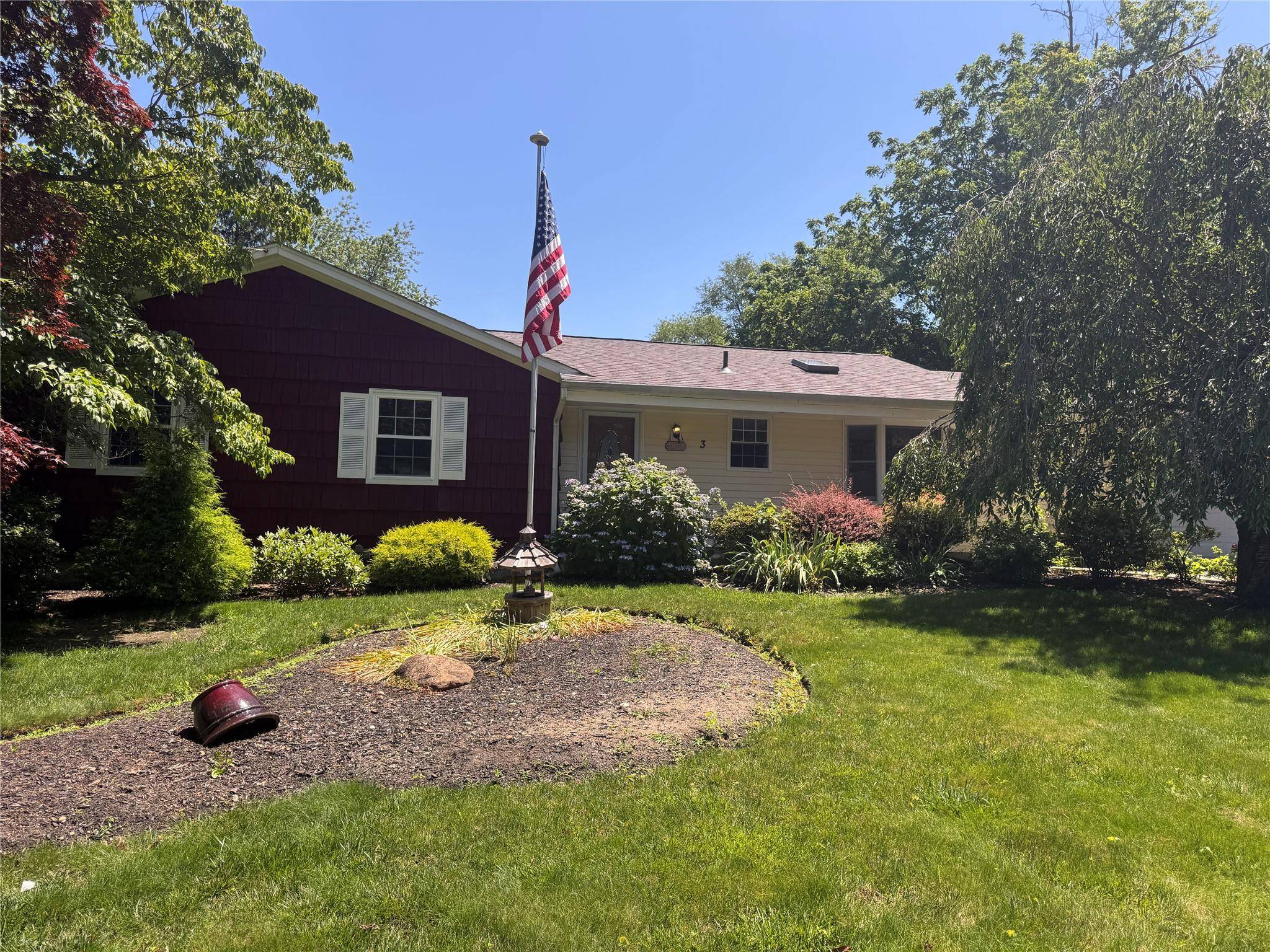 Discover the charm of this beautifully maintained three bedroom ranch, tucked away in a sought after private beach community.