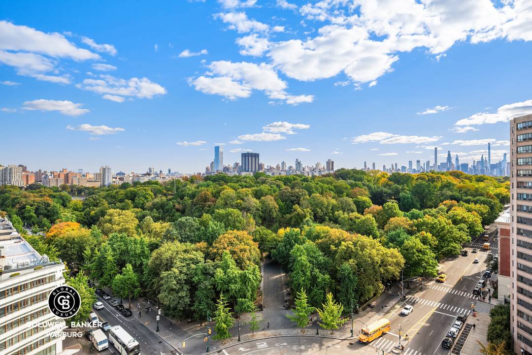 Magnificent 2 bed 1. 5 bath unit in Towers on the Park, a Full Service Doorman building, Direct views of Central Park from every room !