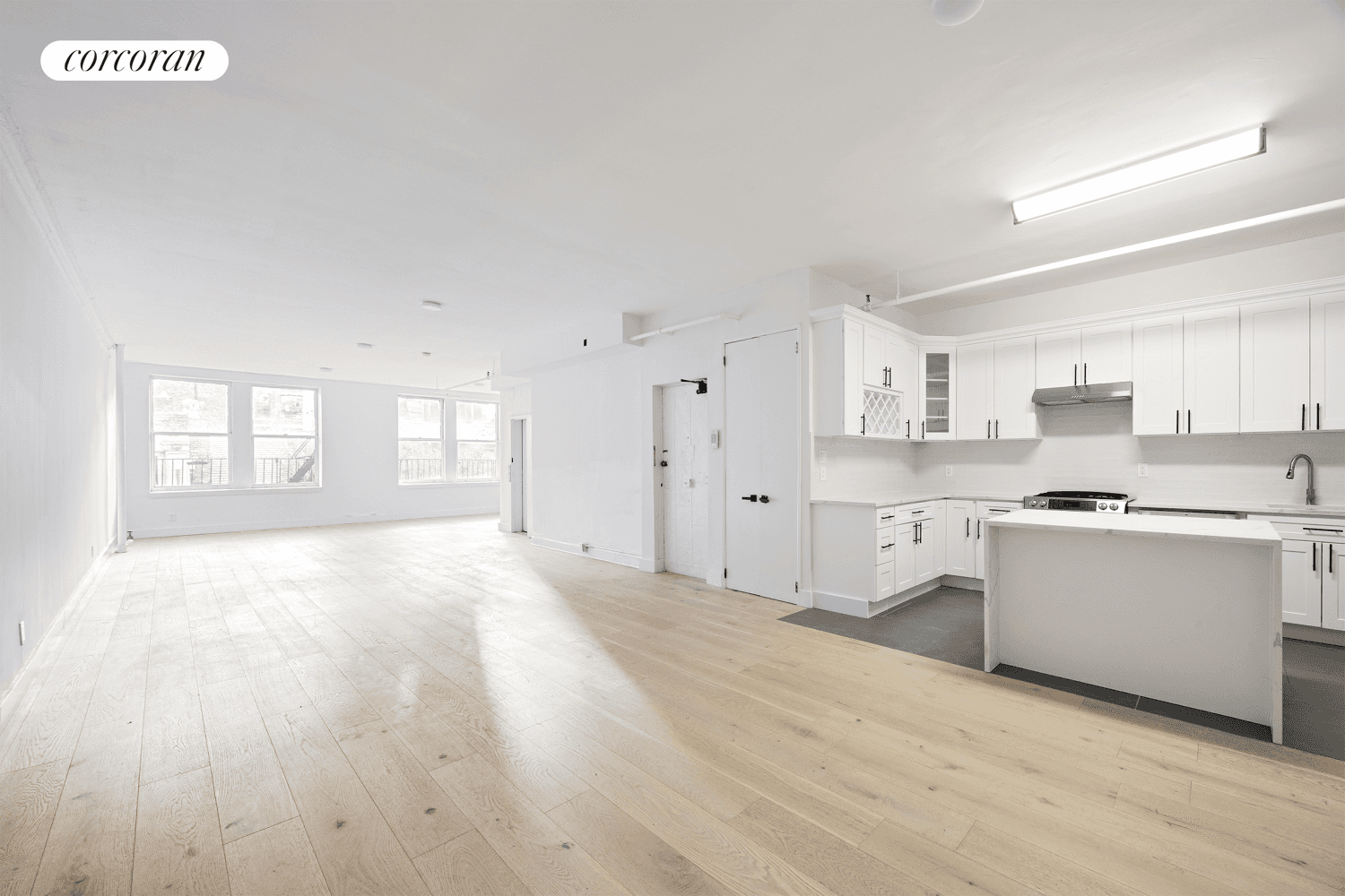 Full floor loft in prime SoHo.