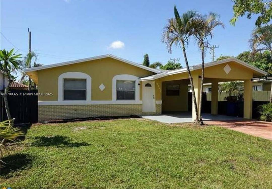 Beautiful 4 Bedroom and 2 bathrooms with split floor plan.