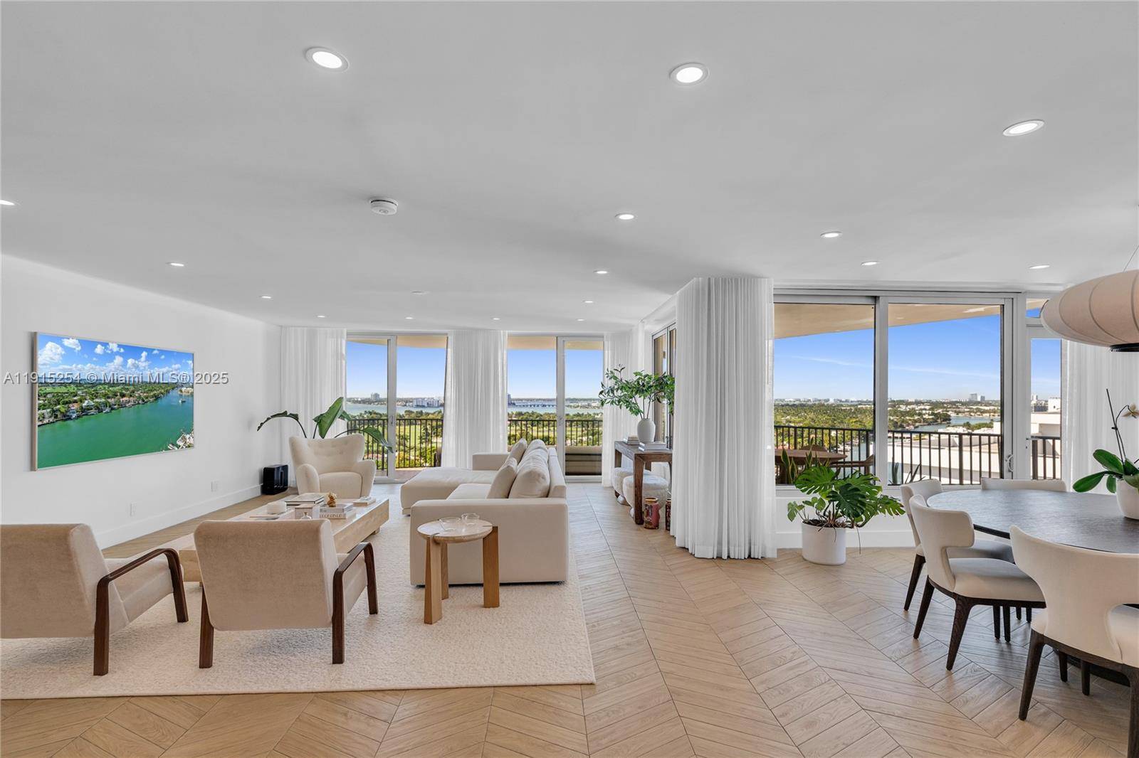 2BR 2. 5BA unit in Fifty Six Sixty Collins located on Millionaires Row.