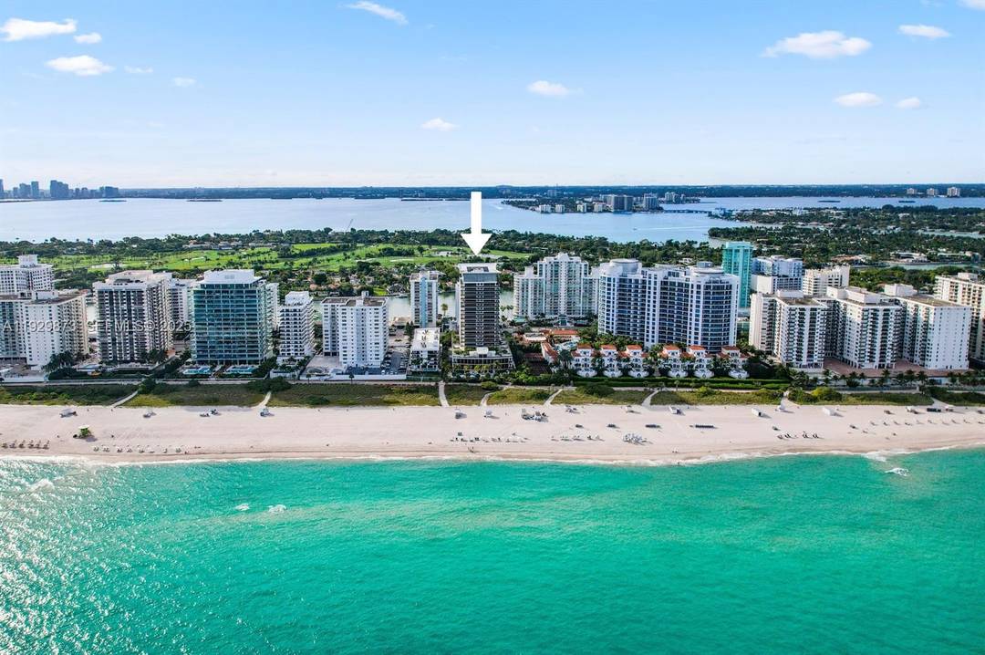 Oceanfront gem with massive 4200 of outdoor space directly overlooking blue waters of the the Atlantic Ocean in Miami Beach.